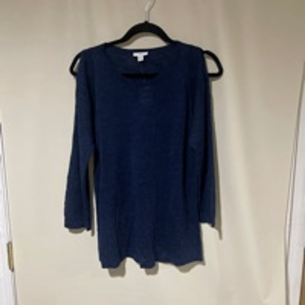 New With Tags J.Jill Blue Sweater Women's M